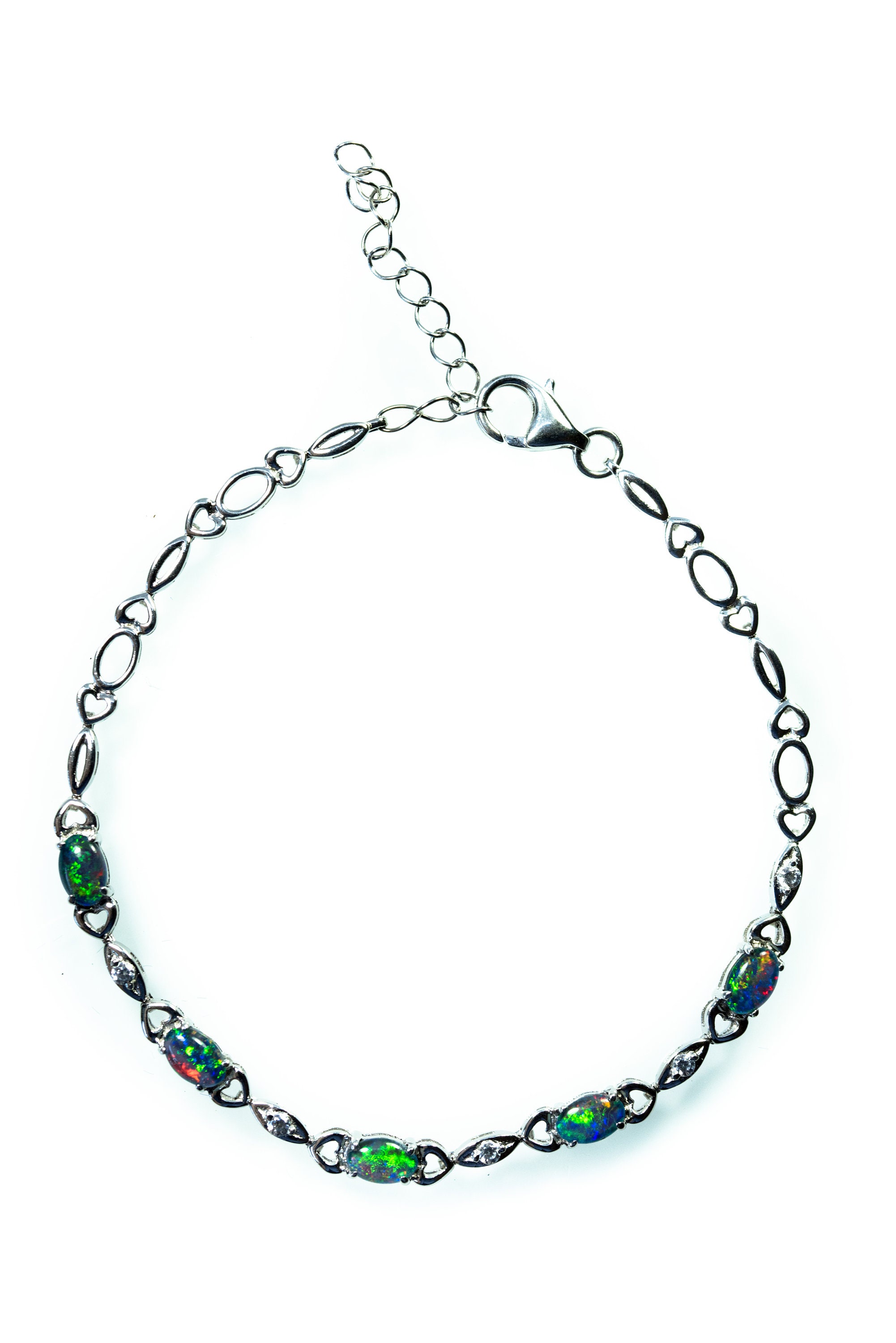 DhruvGems Tripletto Giallo Opale Blu Reale Topazio Quarzo - Foto 2