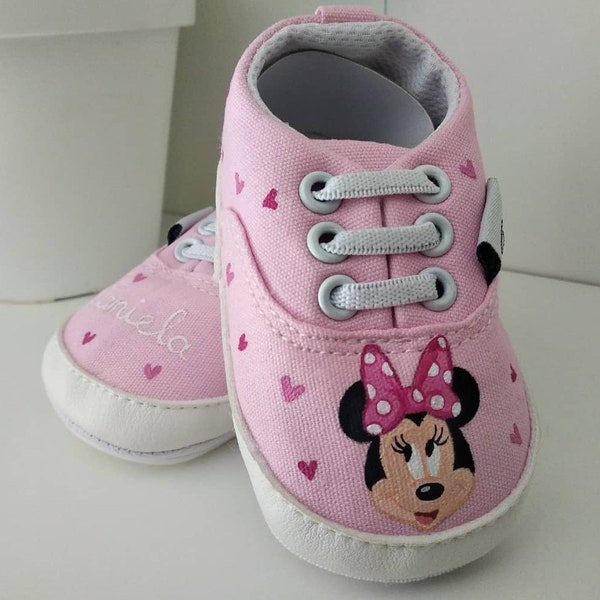 Chaussons bébé Minnie Mouse