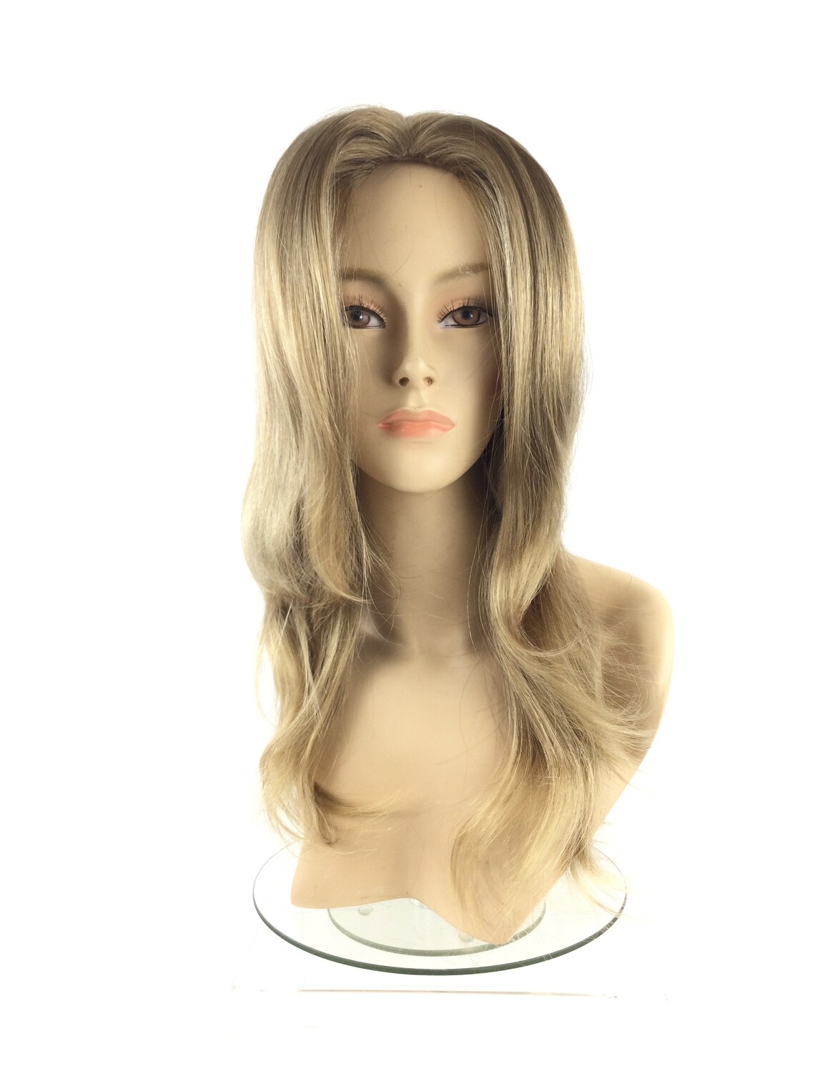 Sexy Wavy Layered High Quality Dirty Blond Blend Fashion Wig Etsy