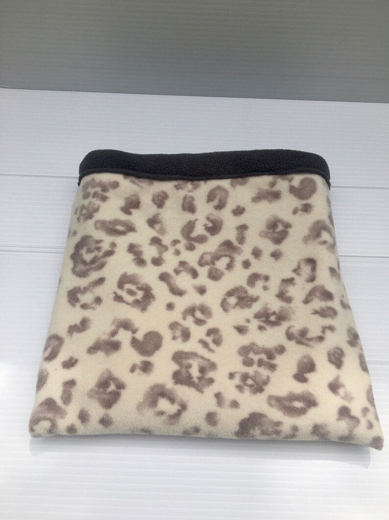 Guinea Pig Cuddle Sack/ Guinea Pig/ Cheetah Print/ Fleece/ Etsy