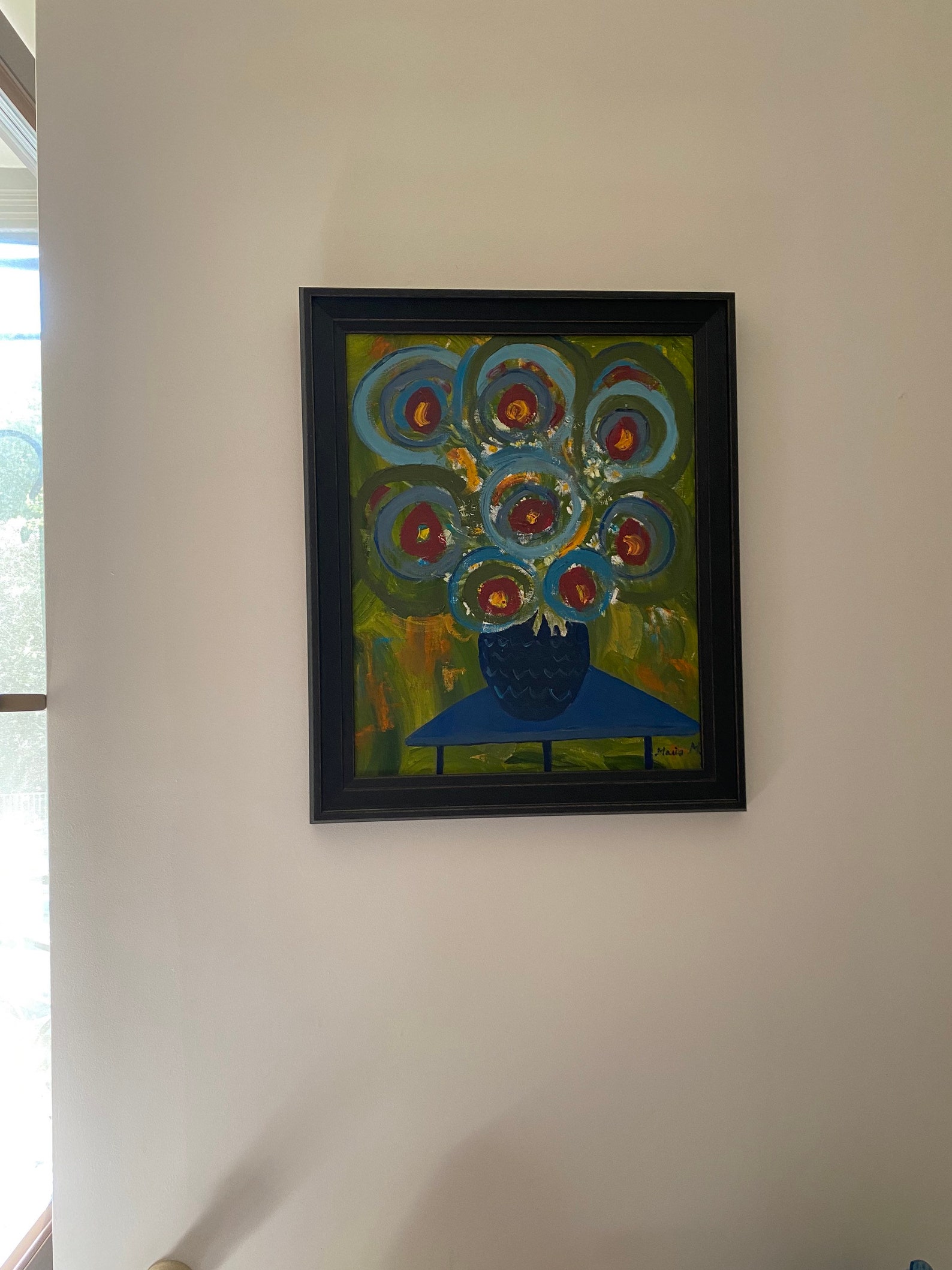 Original Art Painting Living Room Wall Art Abstract . Oil | Etsy