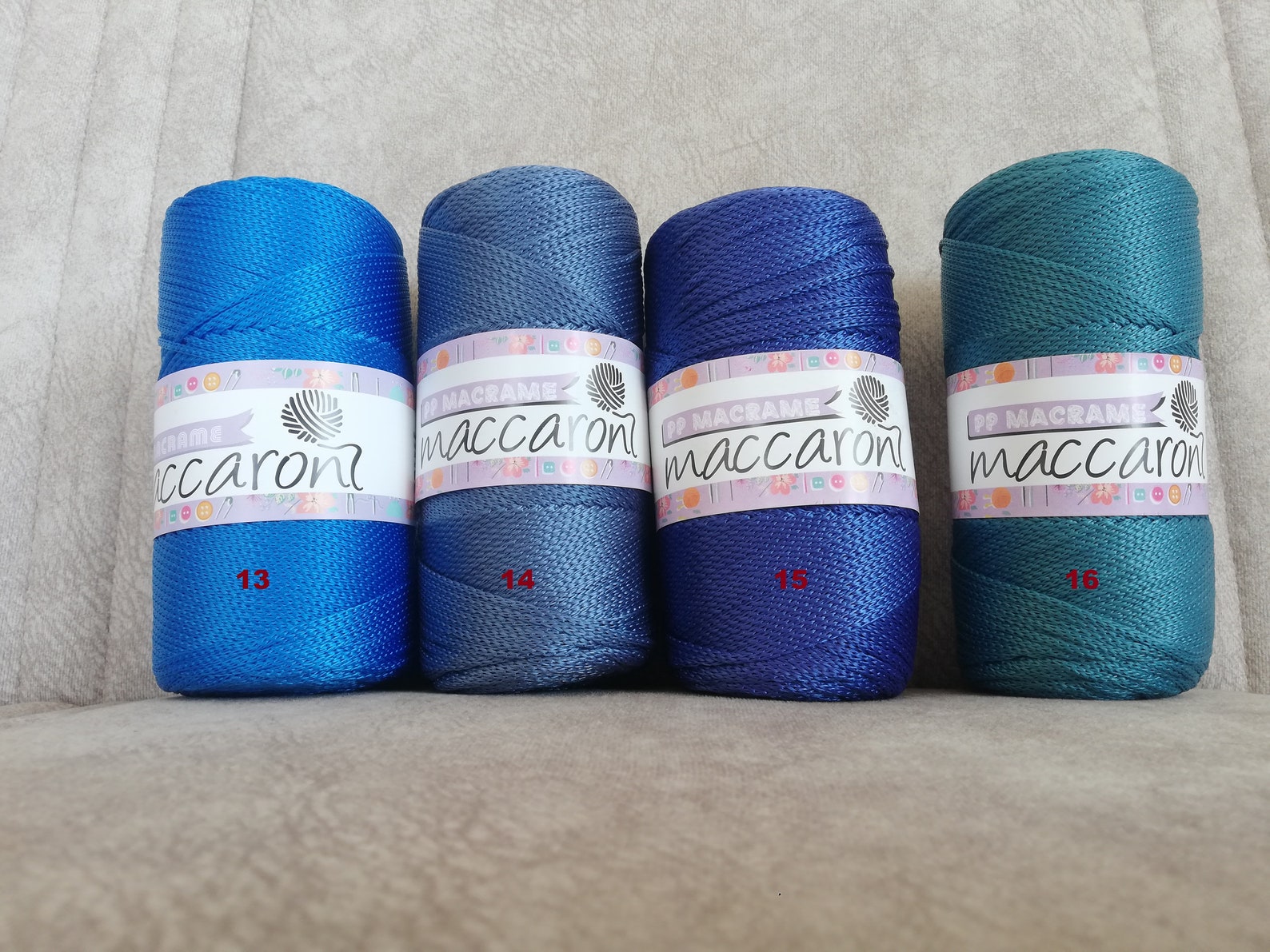 Polyester macrame rope 3 mm polyester cord crochet rope for | Etsy