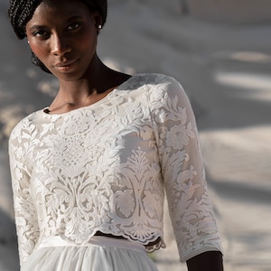 Bridal lace top new arrivals