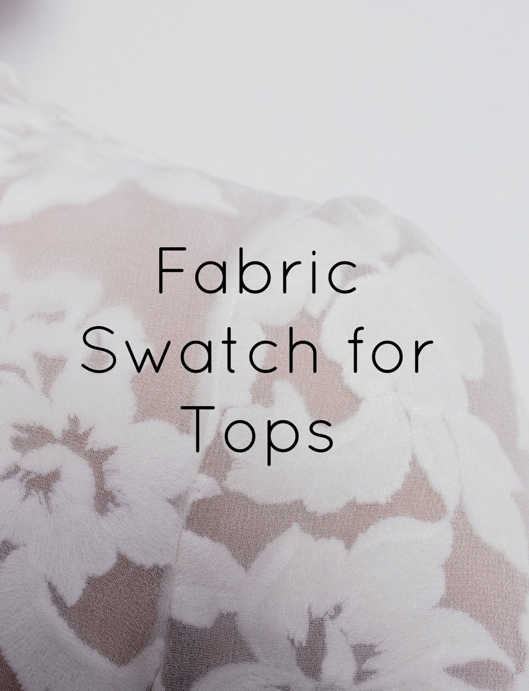 Fabric Sample for Tops - Etsy
