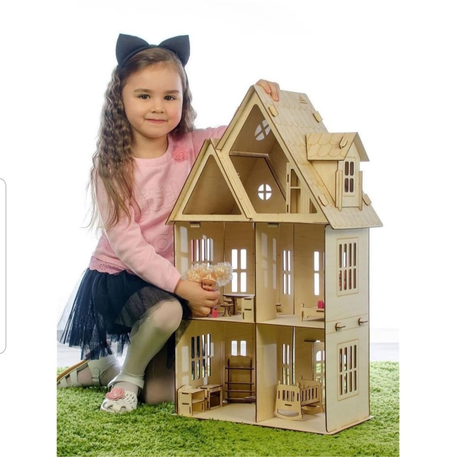 wooden dollhouse kits michaels