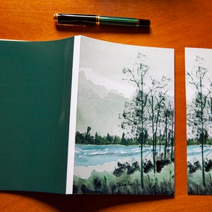 250 pagine, A5, &quot;Watercolor&quot; Tomoe River Notebook