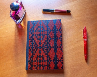 300 pp., A5, "Chiyogami Lacquer" Tomoe River Notebook