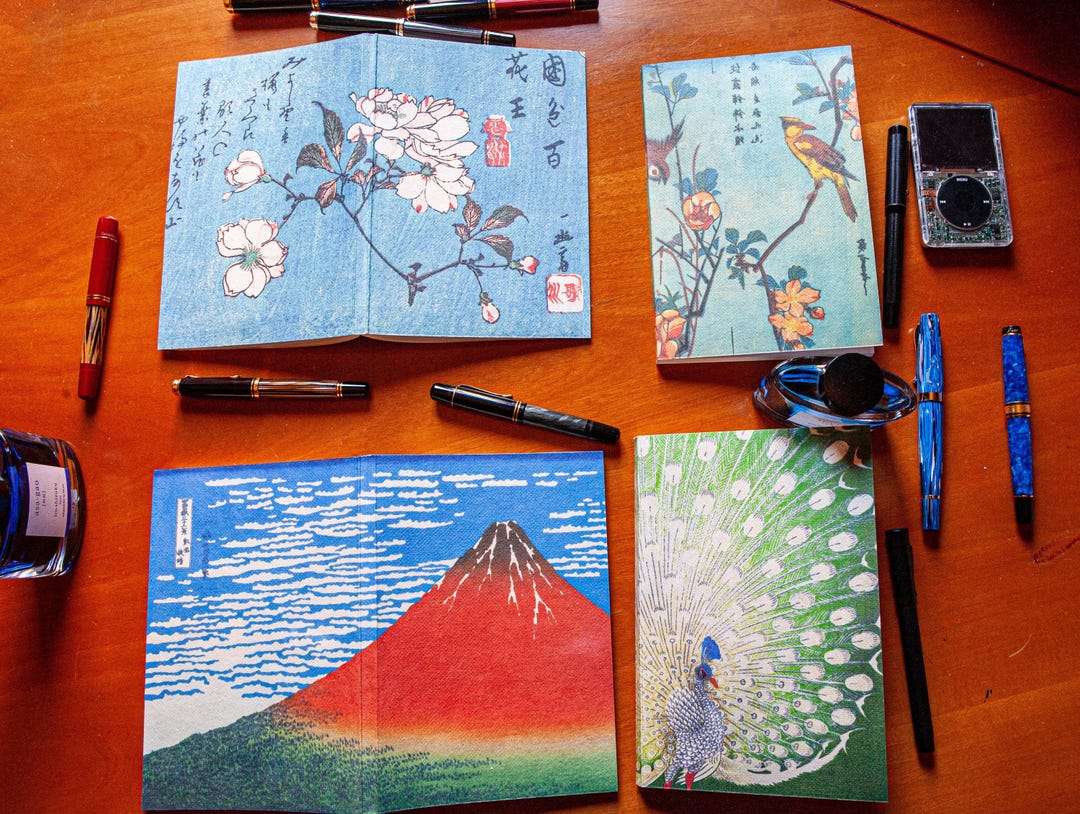 Tomoe River Notebooks: Japanese Art Kozo Paper Cover, A5, 300 Pages ...