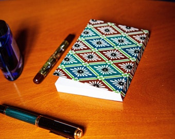 Tomoe River Notebook, A6, 400 pages "Katazome" - Japanese Fountain Pen Friendly Paper