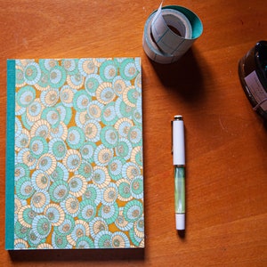 300 pp., A5, &quot;Chiyogami&quot; Tomoe River Notebook