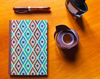 Tomoe River Notebook, 300 pp., A5, "Katazome Pattern"