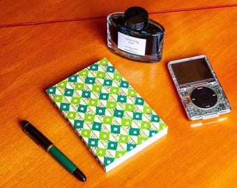 Tomoe River Notebook, A6, 400 pages "Katazome" - Japanese Fountain Pen Friendly Paper