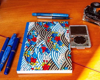Tomoe River Notebook, 300 pages., A5, "Chiyogami" - Journal for Fountain Pen