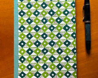 Tomoe River Notebook, 300 pp., A5, "Katazome Pattern"