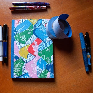 300 pp., A5, &quot;Katazome&quot; Tomoe River Notebook