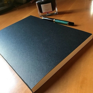 400 Pages A4, Tomoe River Notebook - Japanese Fountain Pen Paper Friendly