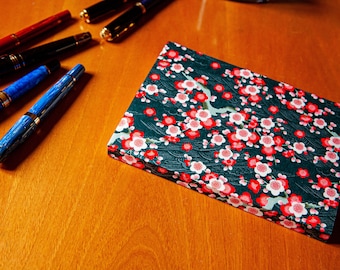 400 Pages A5, Tomoe River Notebook "Chiyogami" - Japanese Fountain Pen Paper Friendly