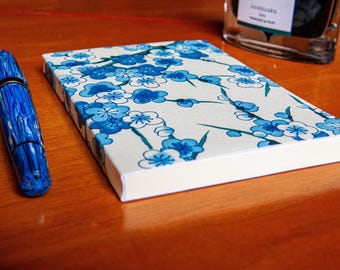Tomoe River Notebook A6 for Fountain Pen - Handmade Chiyogami Paper Journal - 300 Pages