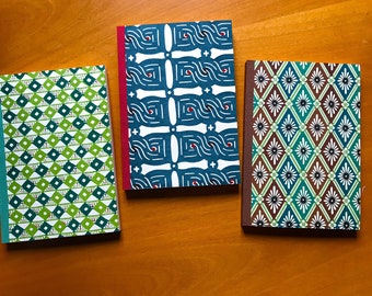 Lot of 3 A5, "Katazome" Tomoe River Notebook, 300 pp.