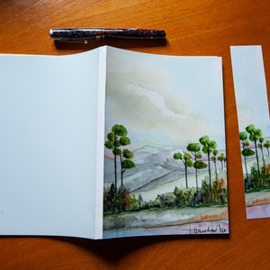 250 pagine, A5, &quot;Watercolor&quot; Tomoe River Notebook