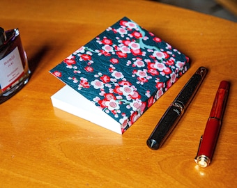 400 Pages A6, Tomoe River Notebook "Chiyogami" - Japanese Fountain Pen Paper Friendly