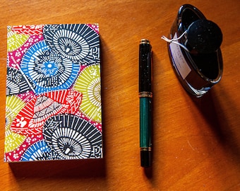 Tomoe River Notebook, A6, 400 pages "Katazome" - Japanese Fountain Pen Friendly Paper