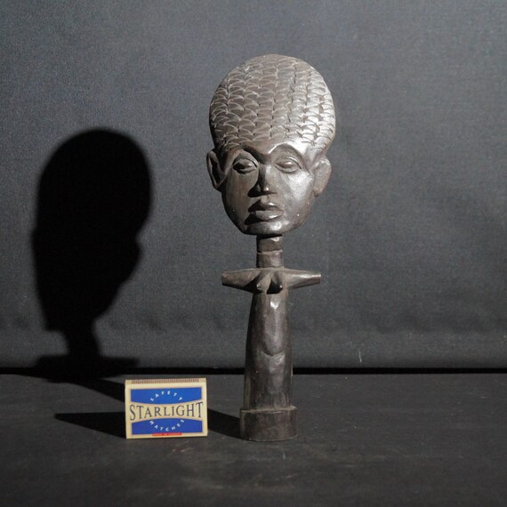 African carved figure in wood