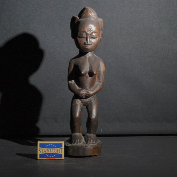 African carved figure in wood