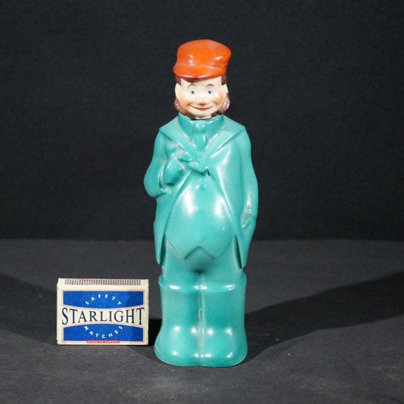 Porcelain jenever bottle 1960's Harbour worker