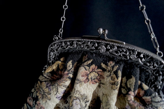 Embroidered handbag vintage handmade