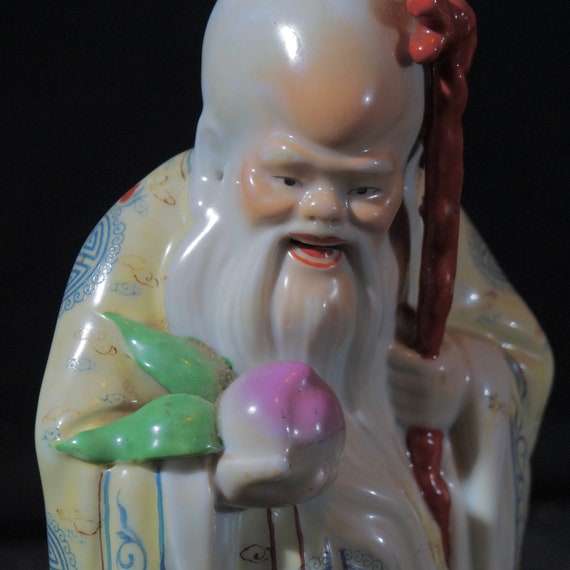 Old Chinese porcelain figure of Shouxing