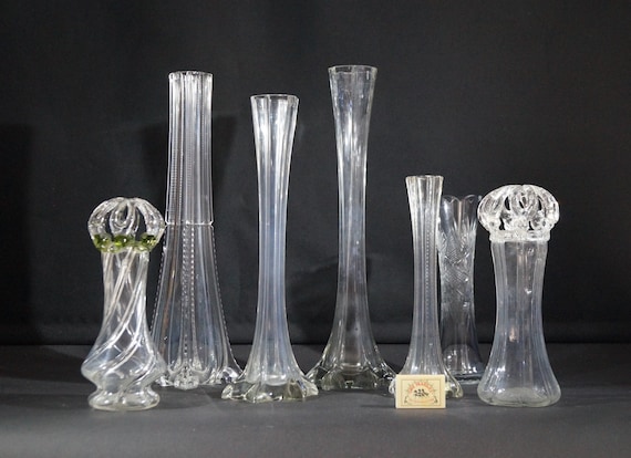 Glass vases collection