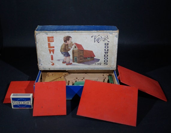 Elwi's Block Box Building a church for kids 1930's