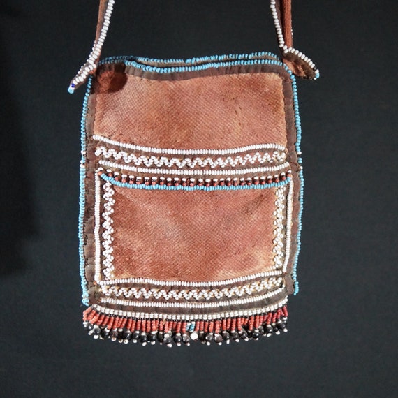 Small ladies handbag 'All the leaves are brown'