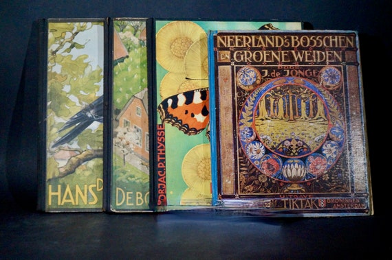 Set of four Verkade albums by H.E. Kuylman etc.