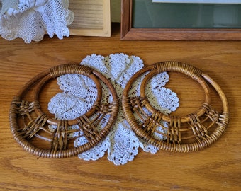 MCM Wicker Purse Handles