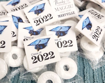 Personalized Graduation Mint Favors: Any Year, DIY Tags