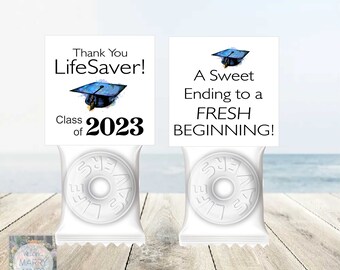 Personalized Graduation Mints: Party Favors, DIY Tags