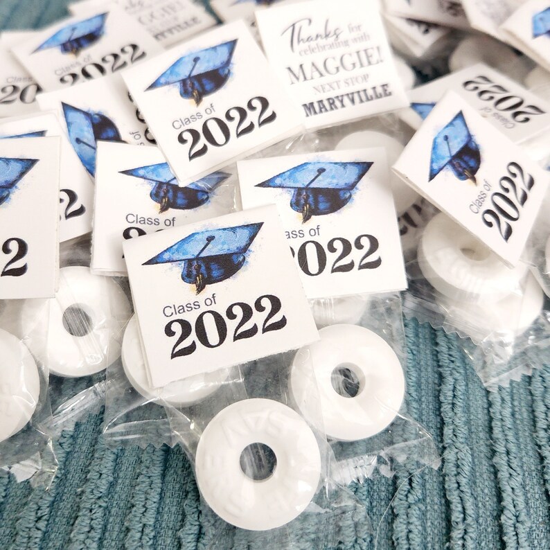 Graduation Mints, Graduation Favors, Commencement Mint, Graduation