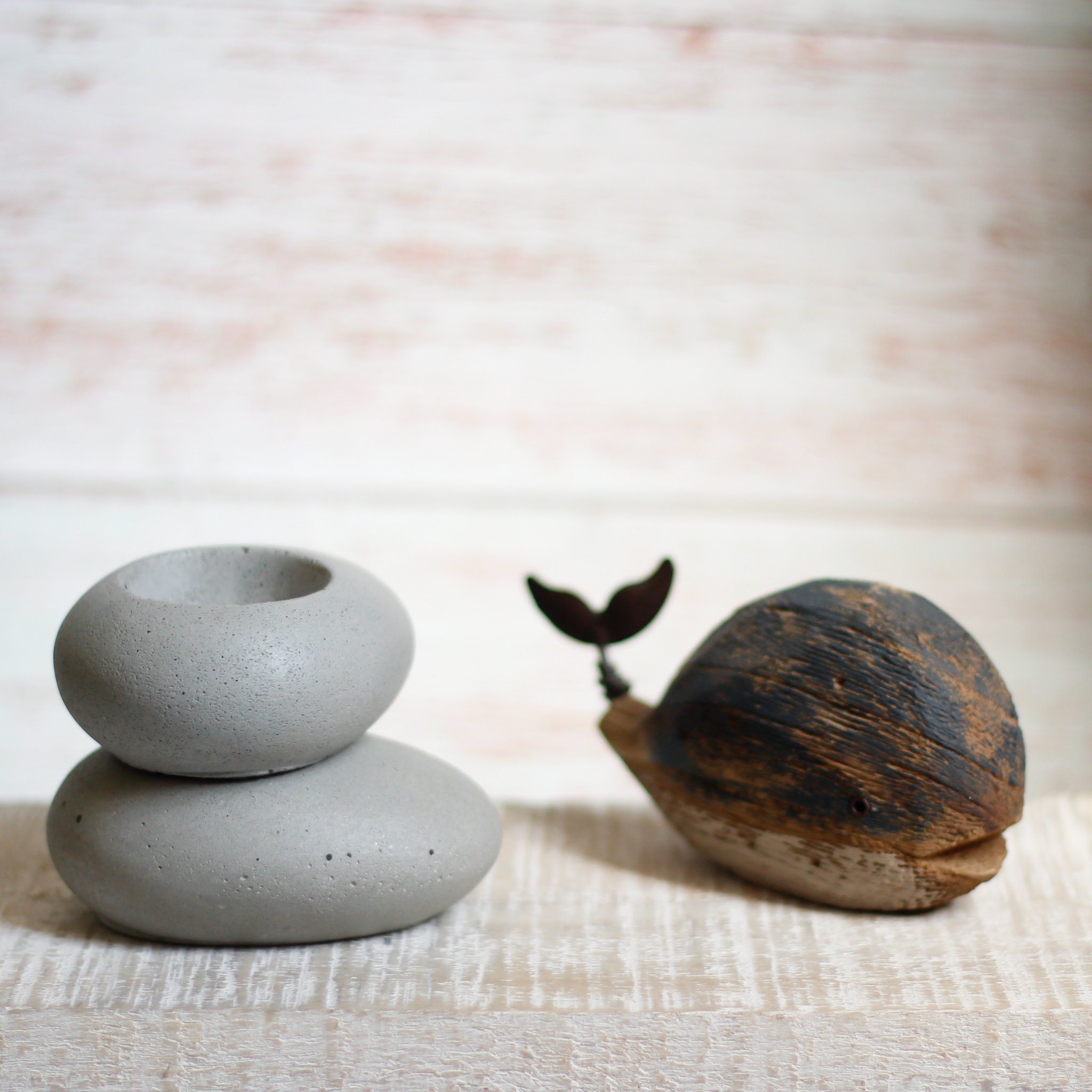 Galets Bougeoirs en Béton, Lava Livraison Standard = Point Relais avec Mondial Relay