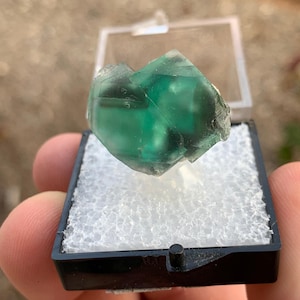 2020 Alien Eye Fluorite Thumbnail Erongo Namibia Mineral Specimen
