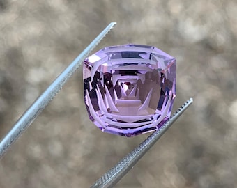 Fantasy Cut Gemstone Faceted Rose de France Brazilian Amethyst