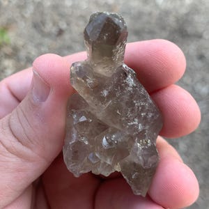 Smoky Quartz Terminated Crystal Hallelujah Junction California USA Mineral Specimen