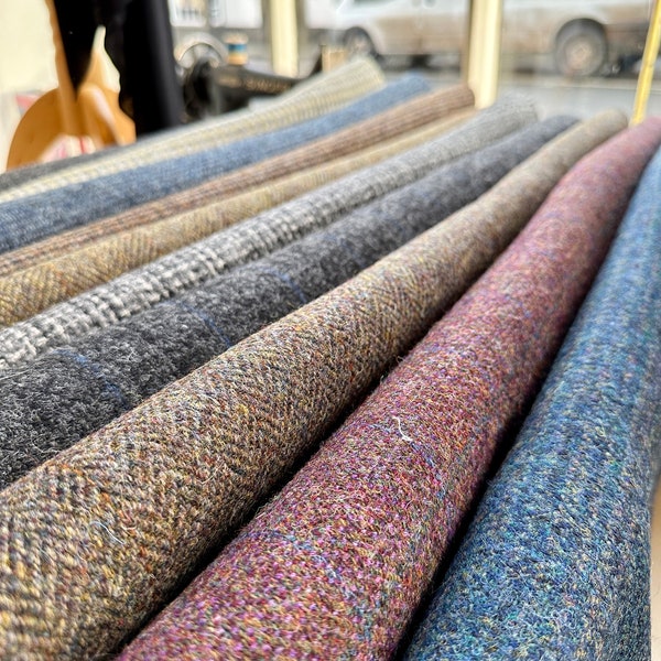 Harris Tweed, Made In Scotland – für Jacken, Anzüge, Mäntel, Röcke