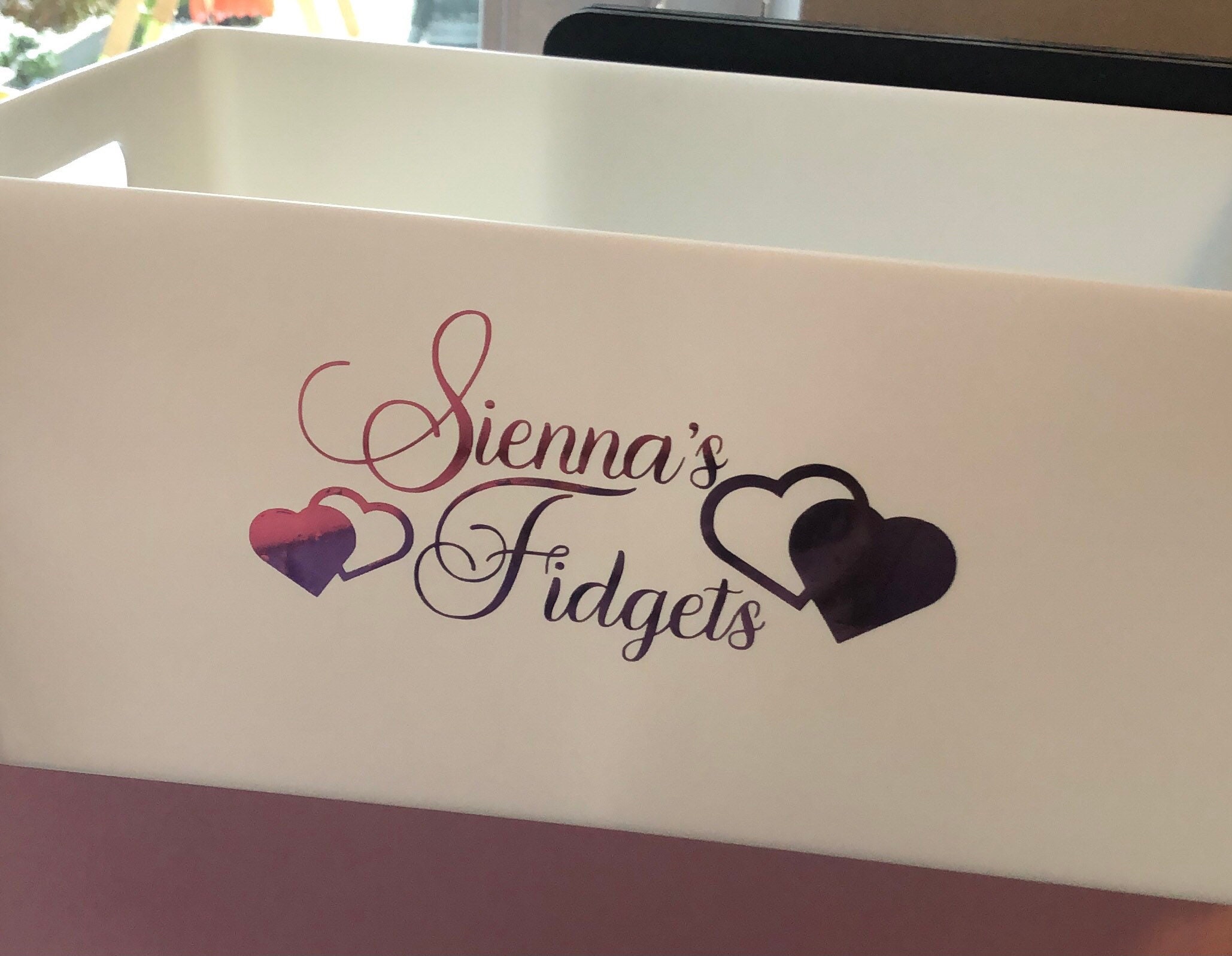 Fidget Storage Box Large Etsy