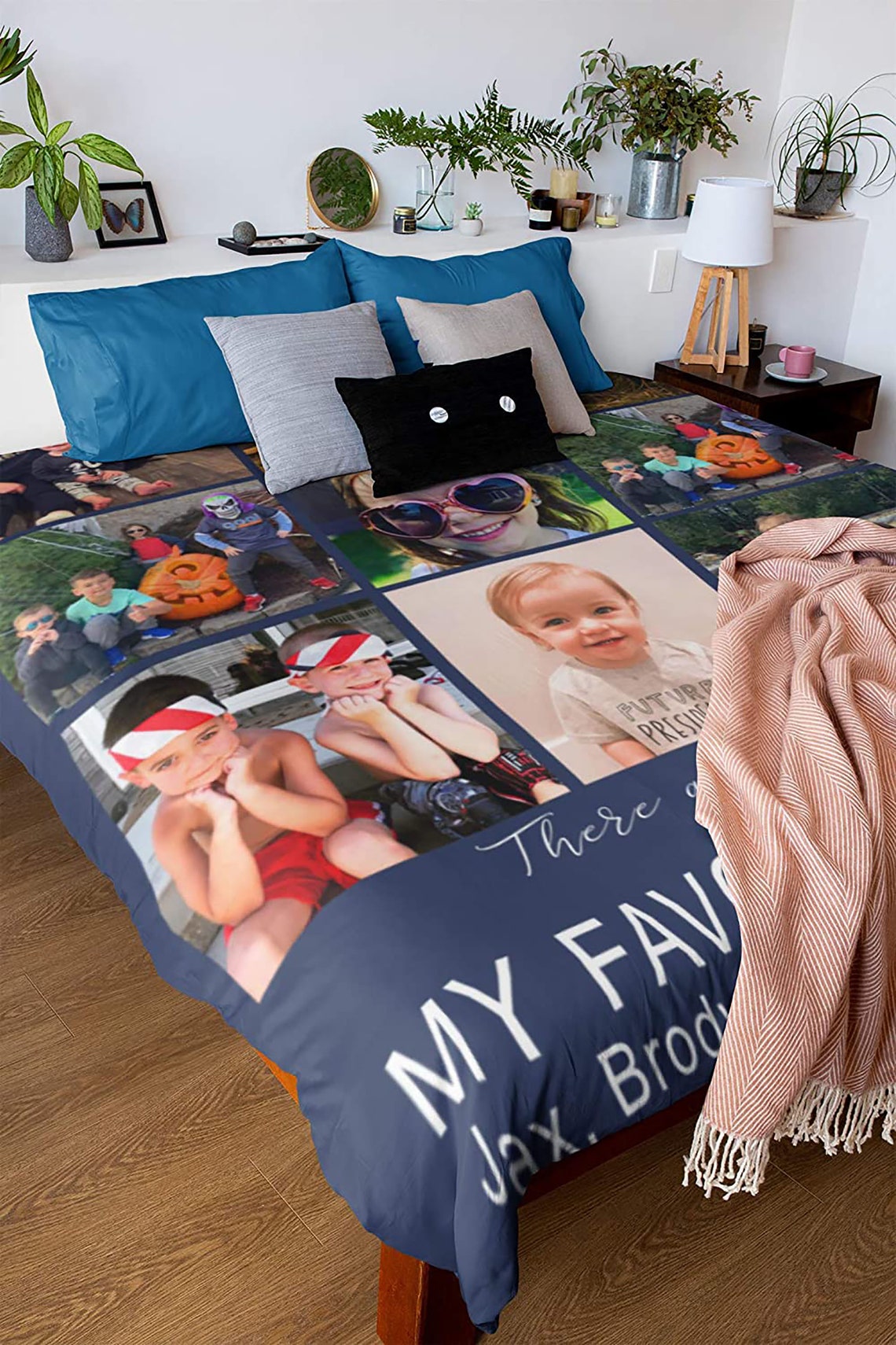 Personalized Photo Blanket Personalized Blanket Custom Photo Etsy