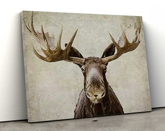 Moose Wall Decor Etsy