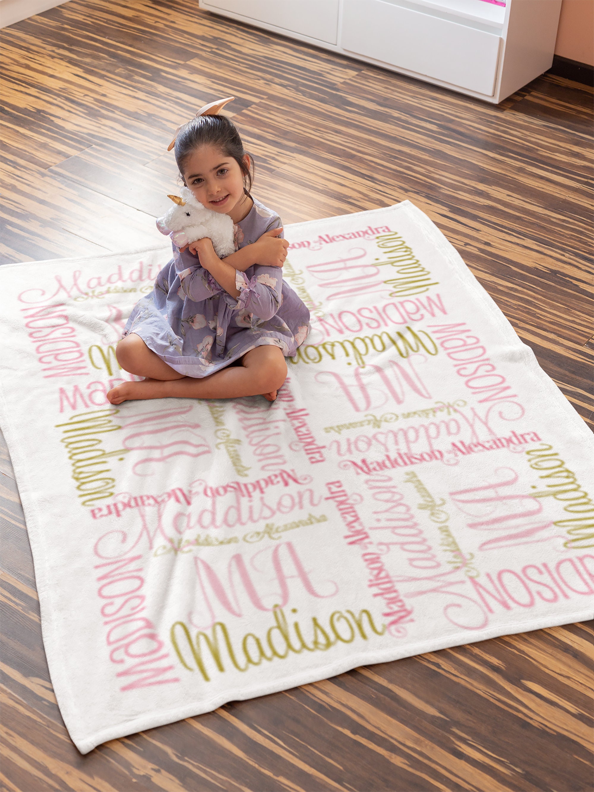 Personalized Baby Blanket Name Blankets Custom Baby Blanket Etsy