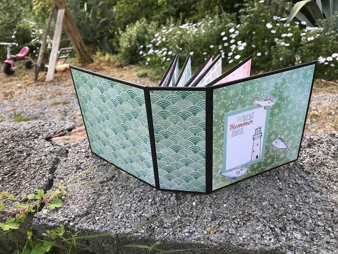 Scrapbooking album with 6 pocket pages Etsy