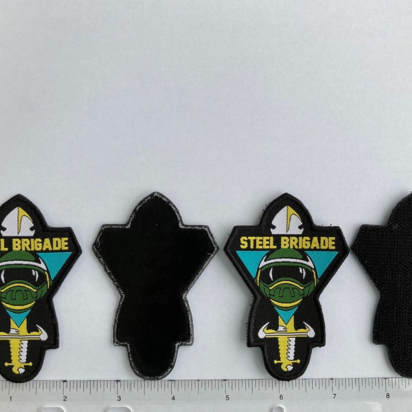 GI Joe ARAH Steel Brigade Reproduction Velcro and Iron On patch